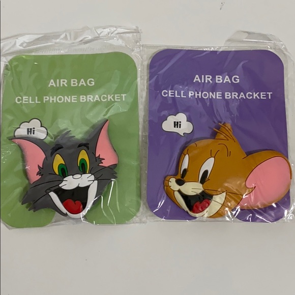 Brand New Tom and Jerry 3D pop socket cell phone - Picture 1 of 10